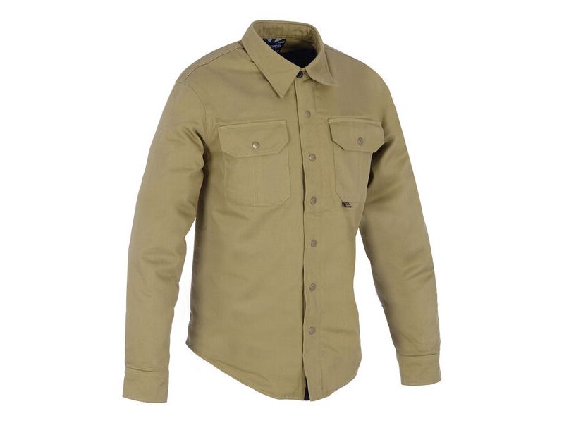OXFORD Kickback MS Shirt Military Green click to zoom image