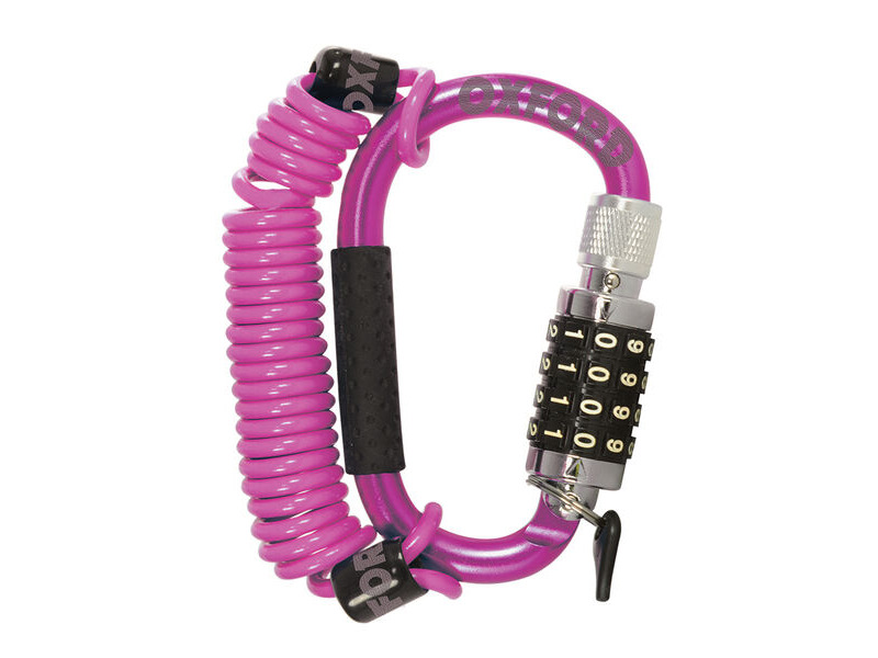 OXFORD ScootSafe Micro Scooter Lock - Pink click to zoom image