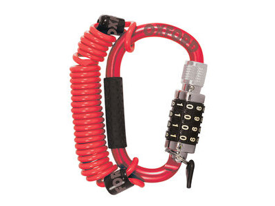 OXFORD ScootSafe Micro Scooter Lock - Red