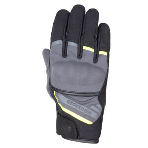 OXFORD Dakar 1.0 MS Glove Charcoal/Yellow 