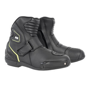 OXFORD Omega Air Short MS Boot Black/ White/ Yellow 