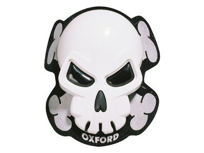 OXFORD Skull Knee Sliders White