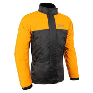 OXFORD Rainseal Over Jacket Black/Orange 