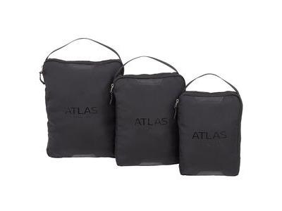 OXFORD Atlas Packing Cubes 3 -Pack Black