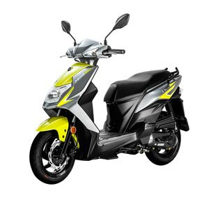 SYM Orbit 125 E5  Black/Yellow  click to zoom image