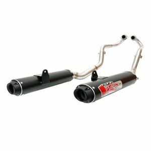 BIG GUN EXHAUST SYSTEMS Yamaha YFM700 Evo Full System - Black 2006-2009