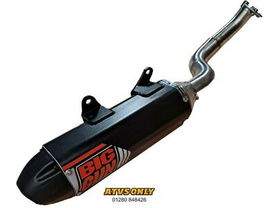 BIG GUN EXHAUST SYSTEMS Yamaha YFM700 Slip On Exhaust Silencer - Exo End Can