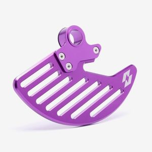 WHATEVERWHEELS Full-E Charged Front Brake Disc Guard 220mm Purple 