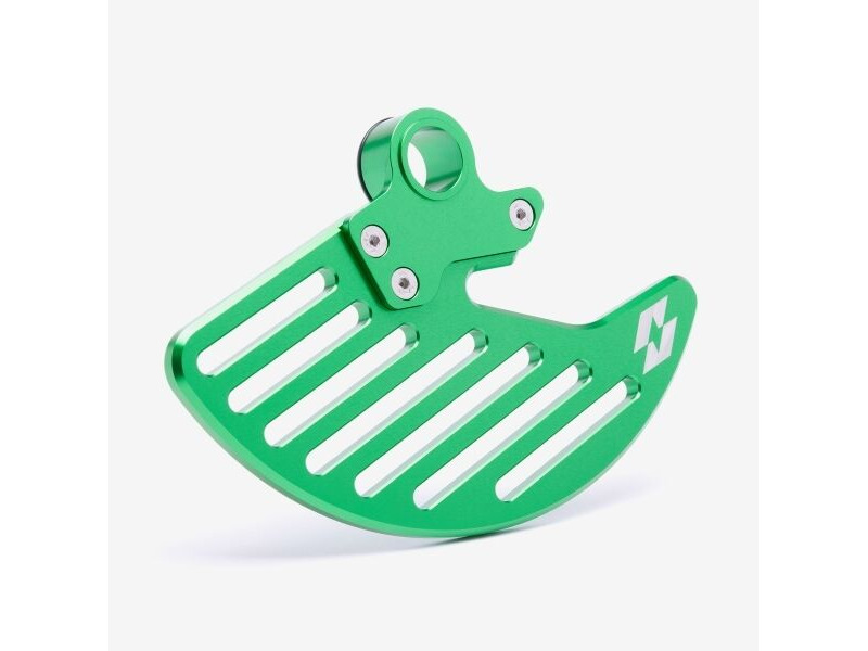 WHATEVERWHEELS Full-E Charged Front Brake Disc Guard 220mm Green click to zoom image