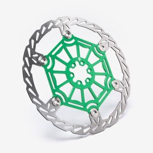 WHATEVERWHEELS Full-E Charged Front Green Brake Disc 250mm 