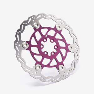 WHATEVERWHEELS Full-E Charged Front Brake Disc 200mm Purple 