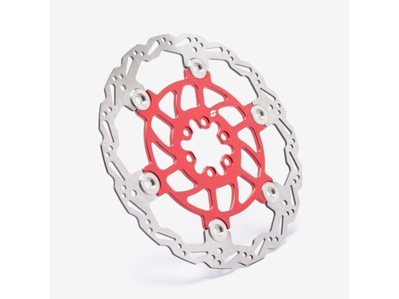 WHATEVERWHEELS Full-E Charged Front Red Brake Disc 200mm click to zoom image