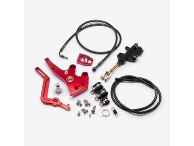 WHATEVERWHEELS Full-E Charged Rear Hydraulic Foot Brake Red