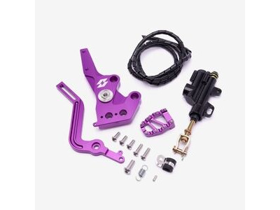 WHATEVERWHEELS Full-E Charged Rear Hydraulic Foot Brake Purple