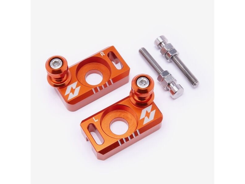 WHATEVERWHEELS Full-E Charged Chain Adjuster With Bobbins Orange click to zoom image
