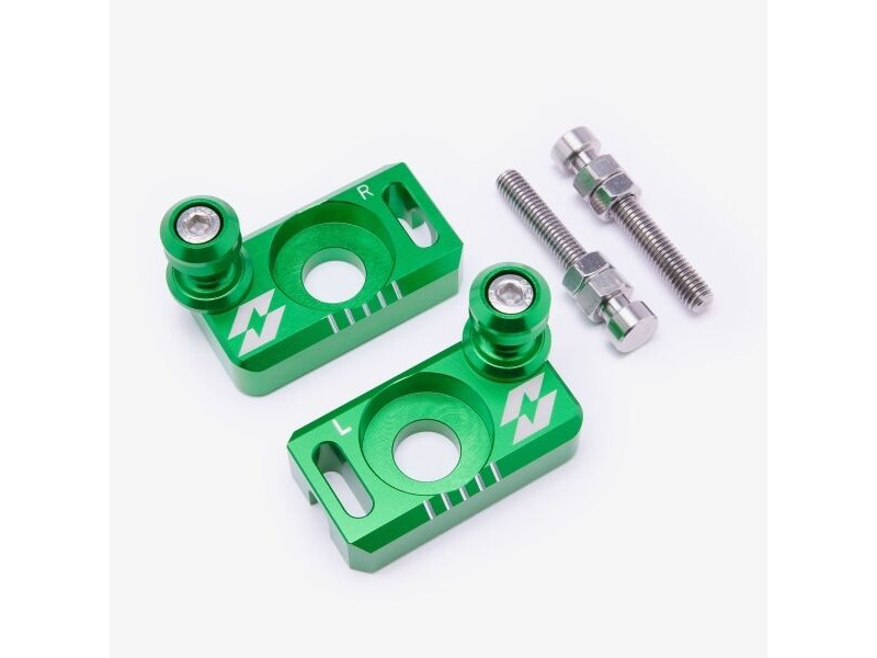 WHATEVERWHEELS Full-E Charged Chain Adjuster With Bobbins Green click to zoom image