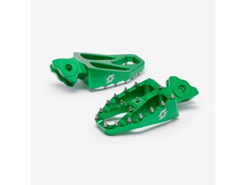 WHATEVERWHEELS Full-E Charged Footpeg Set Green click to zoom image
