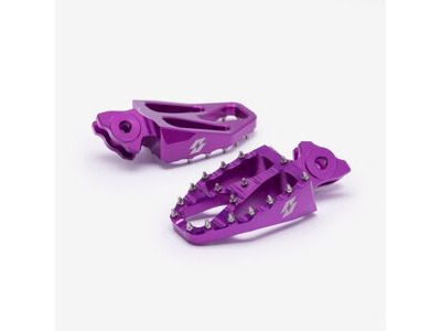 WHATEVERWHEELS Full-E Charged Purple Footpeg Set