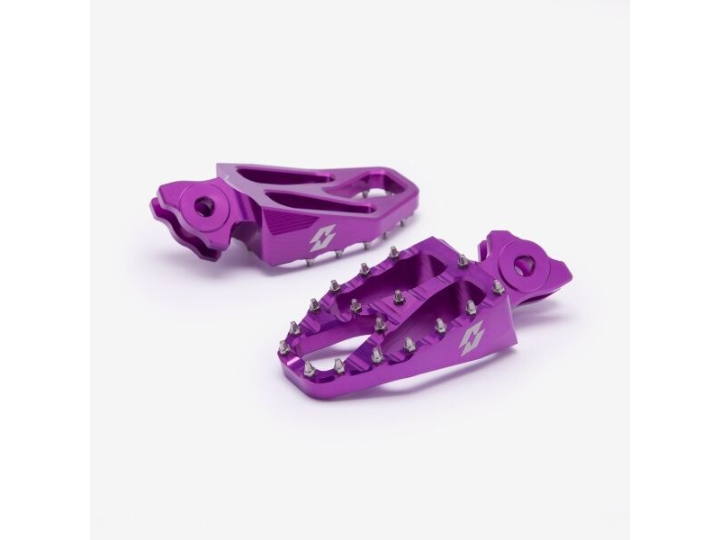 WHATEVERWHEELS Full-E Charged Purple Footpeg Set click to zoom image