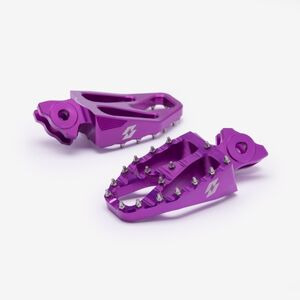 WHATEVERWHEELS Full-E Charged Purple Footpeg Set 