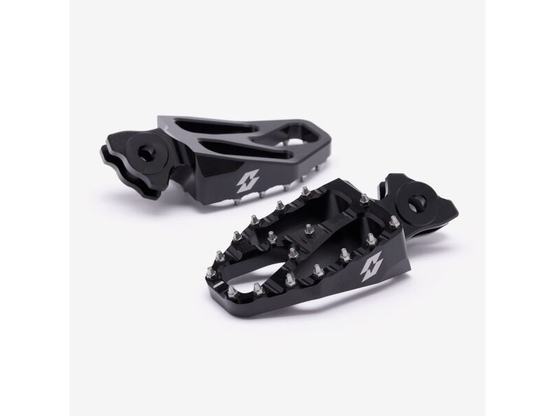 WHATEVERWHEELS Full-E Charged Footpeg Set Black click to zoom image