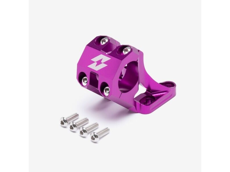 WHATEVERWHEELS Full-E Charged Handlebar Risers 31.8mm Purple click to zoom image