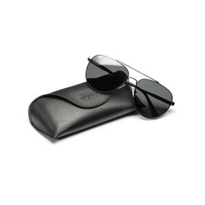 YAMAHA Black Aviator Style Sunglasses 
