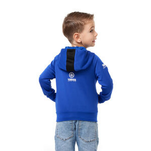 YAMAHA Paddock Blue Hoodie 128cm 7/8 YRS Blue  click to zoom image