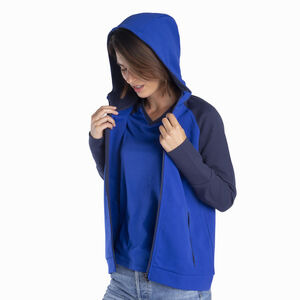 YAMAHA Paddock Blue Hoodie - Womens L  click to zoom image