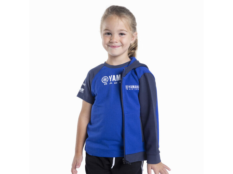YAMAHA Paddock Blue Hoodie - Kids click to zoom image