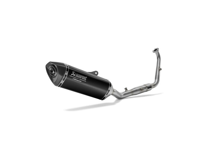 YAMAHA Full Exhaust System For R125 Black click to zoom image