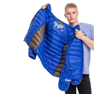 YAMAHA Adventure Puffer Jacket - Mens M  click to zoom image