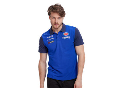 YAMAHA WorldSBK Offical Team Replica Polo Shirt - Mens