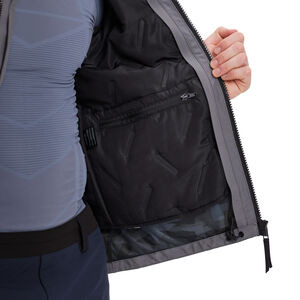 YAMAHA Scooter Riding Jacket - Mens XXXL Grey / Blue  click to zoom image
