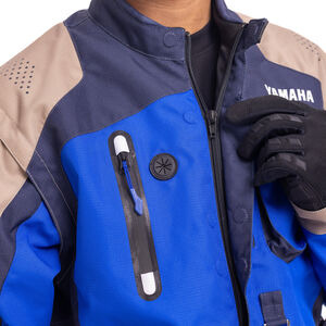 YAMAHA ATV Riding Jacket - Mens XL Blue  click to zoom image