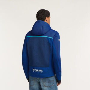 YAMAHA Paddock Blue Riding Jacket - Mens M Navy Blue  click to zoom image