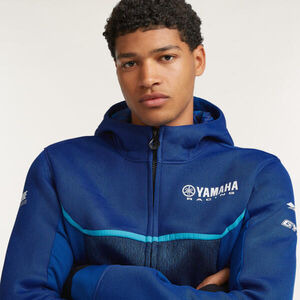 YAMAHA Paddock Blue Riding Jacket - Mens L Navy Blue  click to zoom image