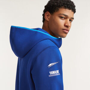 YAMAHA Paddock Blue Team Hoodie - Mens M  click to zoom image