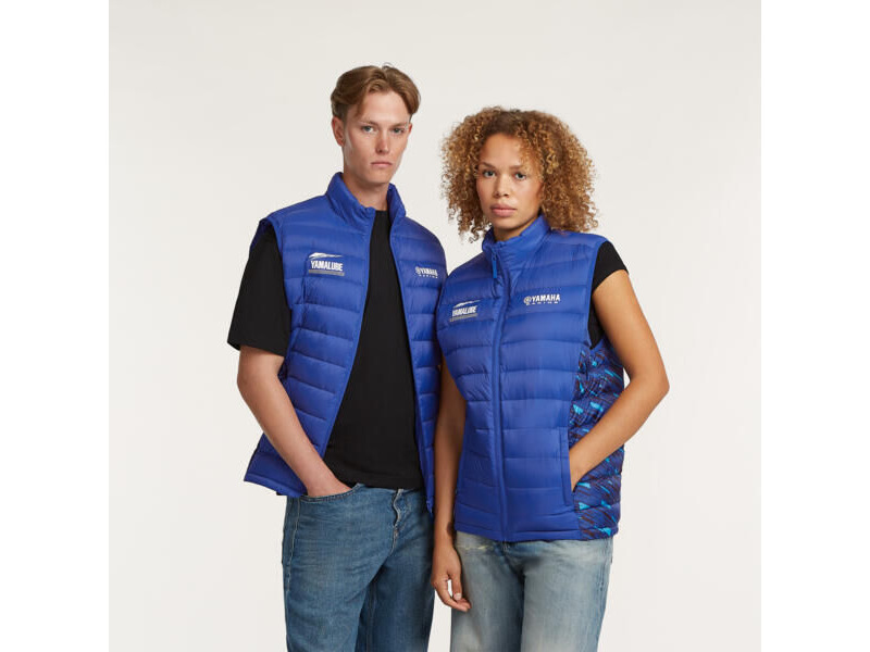 YAMAHA Paddock Blue Team Bodywarmer click to zoom image