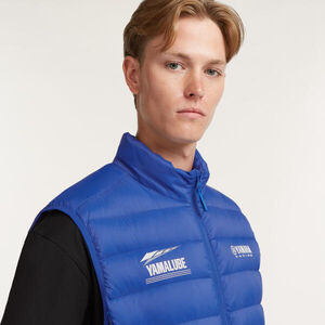 YAMAHA Paddock Blue Team Bodywarmer L  click to zoom image