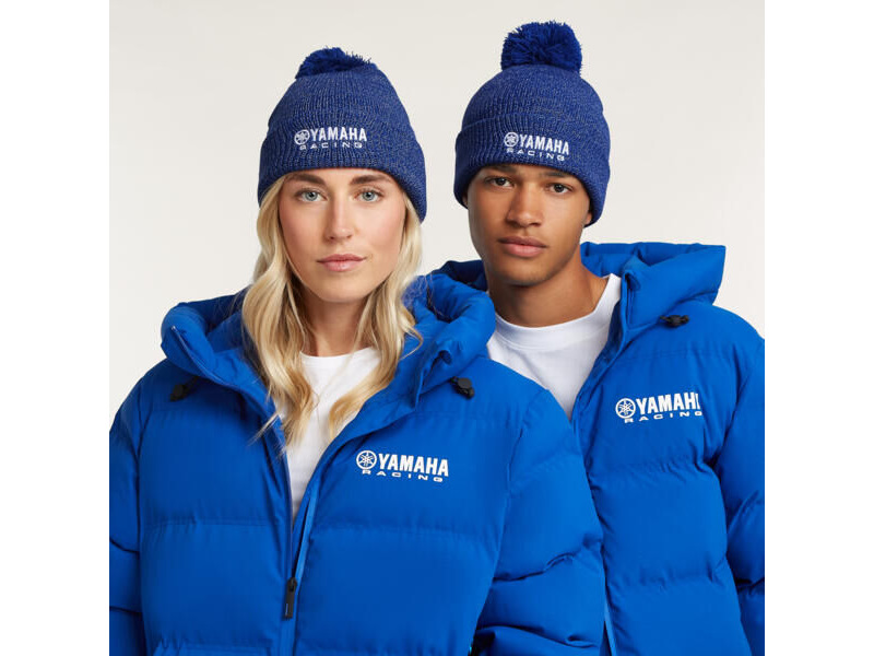 YAMAHA Paddock Blue Essentials Beanie click to zoom image