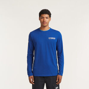 YAMAHA Paddock Blue Team Long Sleeve T-Shirt - Mens 