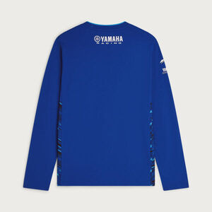 YAMAHA Paddock Blue Team Long Sleeve T-Shirt - Mens 2XL  click to zoom image