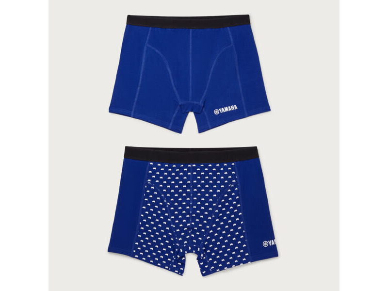 YAMAHA Paddock Blue Underwear Mens Gift Set click to zoom image