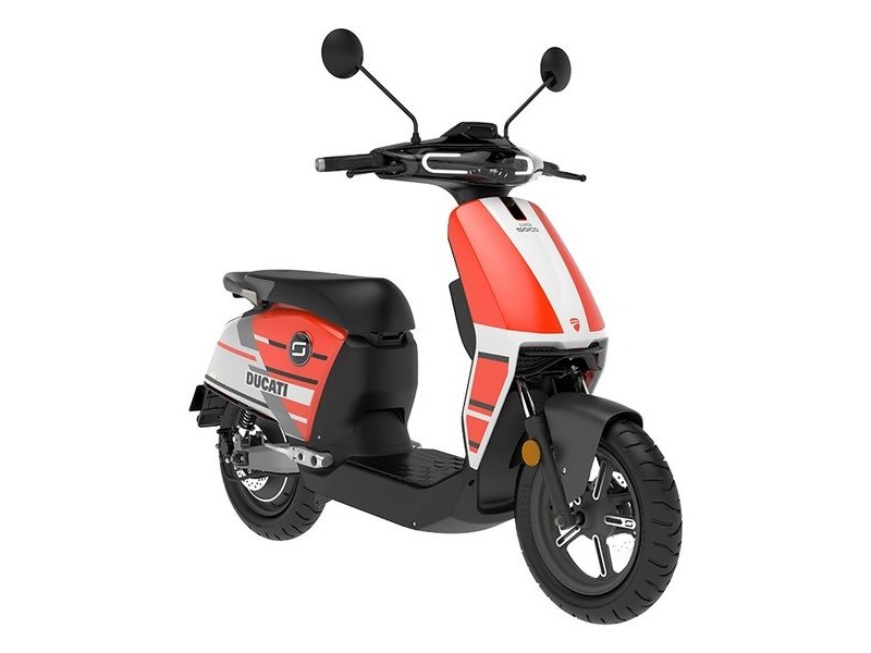 SUPER SOCO CUX Electric Moped - Ducati click to zoom image