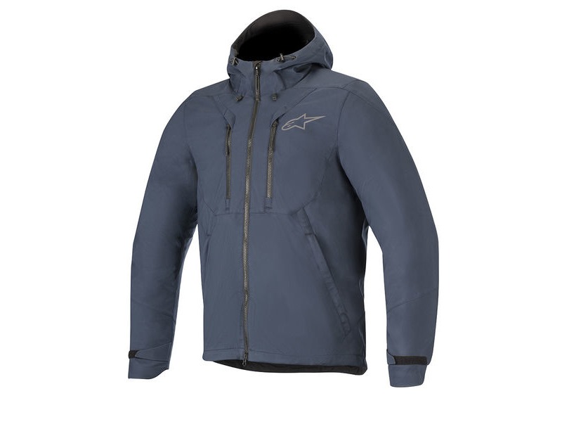 ALPINESTARS Domino Tech Hoodie Blu/Navy click to zoom image