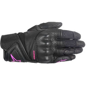ALPINESTARS Stella Baika Leather Glove Black/Fuchsia 