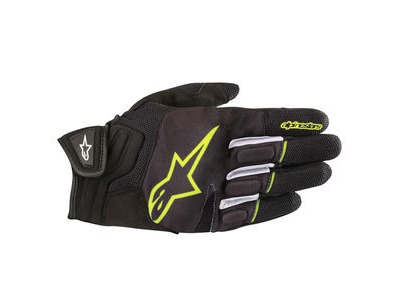 ALPINESTARS Atom Gloves Black Yellow Fluo
