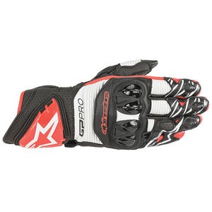 ALPINESTARS Gp Pro R3 Gloves BLk/W/Bright R 