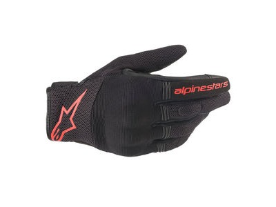 ALPINESTARS Copper Gloves Black Red Fluo